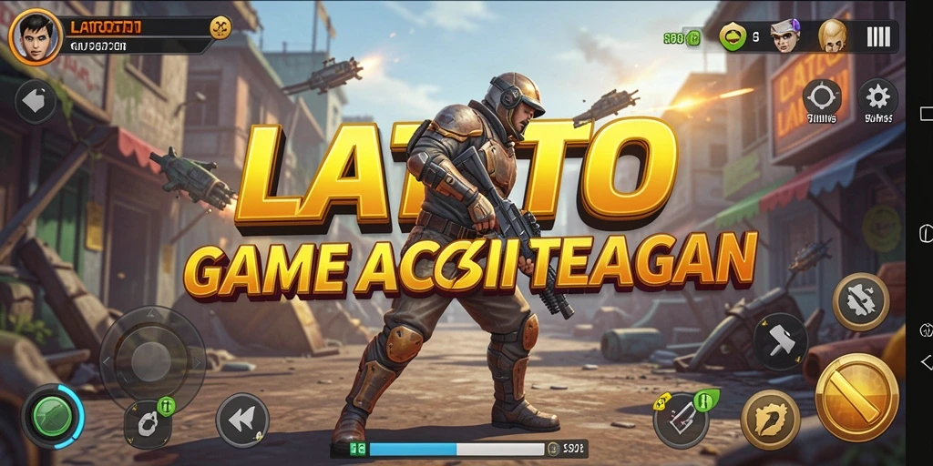Tampilan seru dari gameplay LATOTO yang menampilkan aksi mendebarkan.