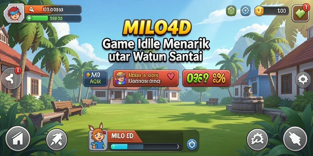 Gameplay menawan dan karakter aktif dalam MILO4D.