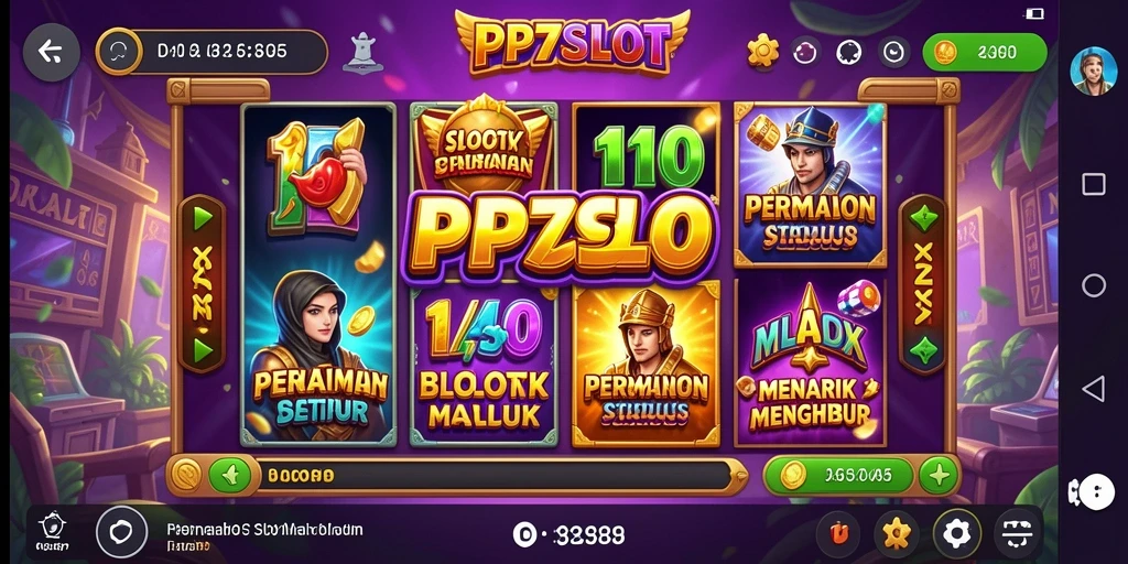 Gambar tampilan gameplay Slot yang menarik dan menghibur.