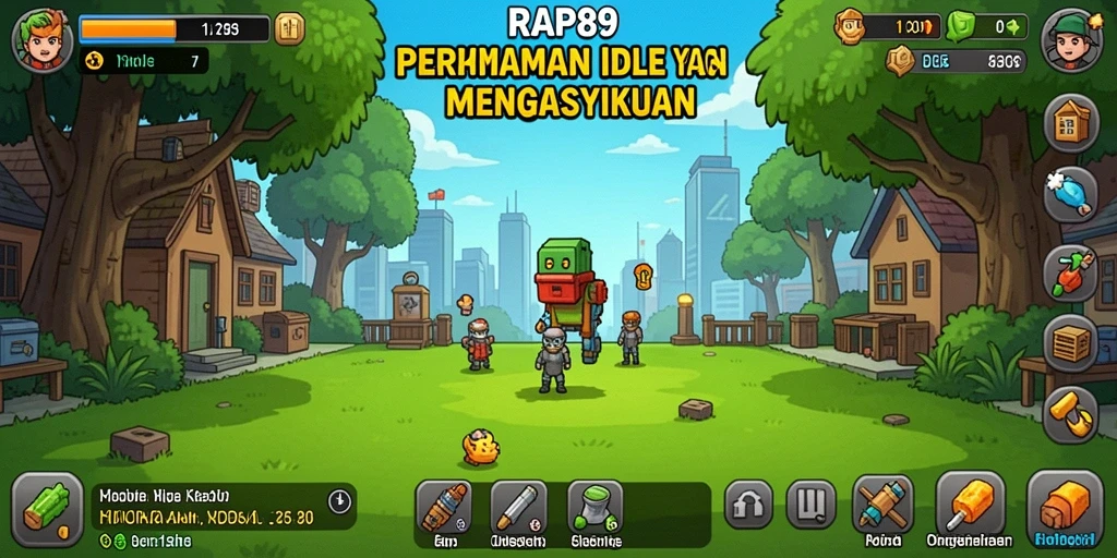 Tampilan gameplay RAP89 yang menarik dan interaktif.
