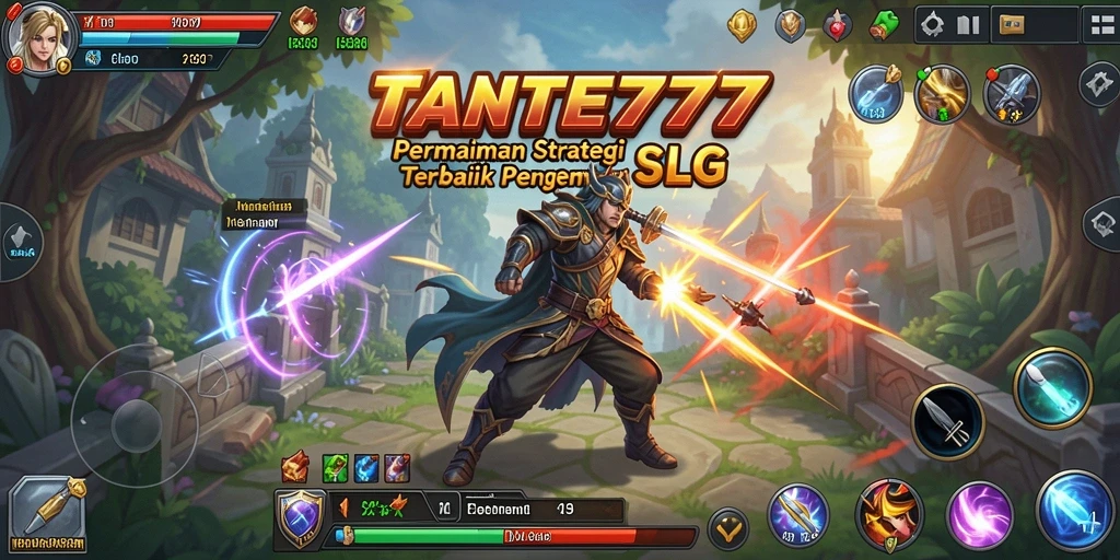 Tampilan menarik dari gameplay TANTE777 yang penuh strategi.