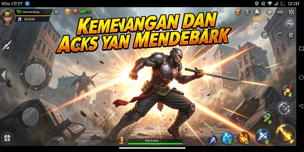 Screenshot gameplay VM777 yang menampilkan aksi seru dan menantang.